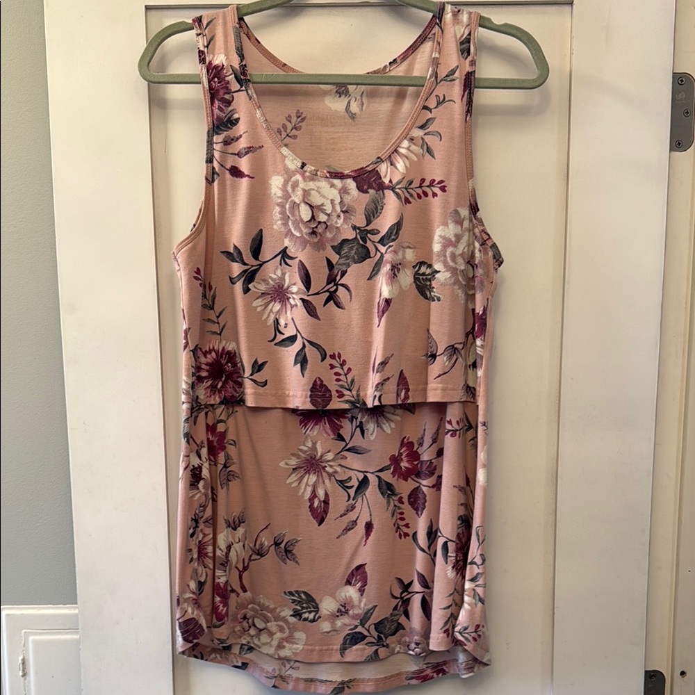 Latched Mama older style nursing tank top